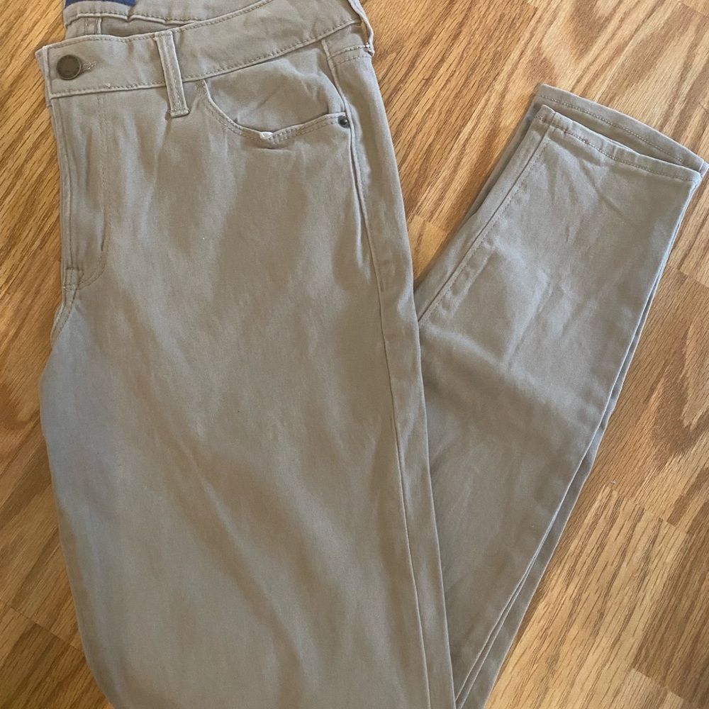 Nude skinny jeans